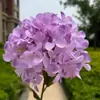 90 Peças de Tecido Hortênsia Casamento Hotel Decoração Casa Decoração Arco Arranjo de Flores Teto Guia Flores Artificiais Atacado