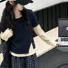 Conjunto de otoño para niña, conjunto de dos piezas de otoño para niña mayor, camiseta de manga larga, conjunto de dos piezas de pantalones a cuadros de otoño para estudiante de secundaria