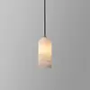 Lujo Ligero Creativo Mármol Natural Comedor Dormitorio Mesita de Noche Lámpara Colgante Pequeña Barra de Barra Mostrador Lámpara Colgante de Diseñador Iluminación Zhongshan Guangdong