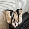 Bolso de Gran Capacidad para Mujer Elegante Combinable 2025 Primavera y Verano Nueva Moda Casual Impreso Bolso de Hombro Tote para Viaje