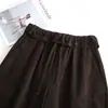 Pantalones Banana de Pierna Ancha de Cintura Alta Elegantes para Mujer 2026 Otoño Nuevo Estilo Sueltos Adelgazantes Cortos Moda Versátiles Casuales
