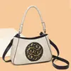Bolsa tiracolo de ombro novo estilo 2026, bolsa almofada texturizada retrô personalizada, bolsa feminina de grande capacidade com alça de ombro larga