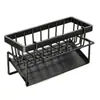 Cesto Suporte Drain Rack para Pia de Cozinha Suporte de Armazenamento de Cozinha Suporte para Panos Bancada Suporte Multifuncional para Esponja e Detergente