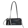 Bolsa de mão doce de nicho estilo coreano para mulheres, novo modelo primavera 2026, bolsa de ombro/axila com laço única e moderna