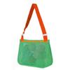 Nova bolsa de praia, bolsa de acabamento de brinquedos infantis, bolsa de praia, bolsa de malha oca, bolsa de armazenamento de grande capacidade, bolsa de malha de concha