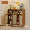 Aparador para Comedor con un Toque de Lujo Ligero y de Gama Alta, Estante de Almacenamiento para Cocina, Gabinete de Pared, Gabinete para Especias, Estante de Almacenamiento, Venta al por Mayor