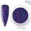 Nail art fino glitter lantejoulas 24 garrafas de luz azul verão geada gradiente conjunto unha polonês cola gota cola cruz fronteira