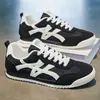 Nuevas Zapatillas de Malla Transpirable para Hombre, Zapatos Casuales, Zapatos Planos Ligeros y Cómodos, Zapatos de Calle de Moda para Hombre