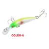 Set de 6 colores de señuelo duro Mino cebo biónico 6.7cm/4G equipo de pesca de señuelo sumergible señuelo venta al por mayor