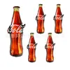Balão de filme de alumínio em formato de garrafa de Coca-Cola com pipoca, novo, transfronteiriço, balão de decoração de cena vazio flutuante para festa gourmet