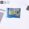 Impermeable Desechable Estilo Botón de Una Pieza Transparente Rafting Concierto Escénico Extendido y Engrosado Poncho Conveniente para Adultos