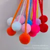 Em Estoque Cachecol Chapéu de Lã com Pom-Pom de Cashmere 3cm Laço com Fio Bola de Lã Pom-Pom Grande Feito à Mão Bola de Pelúcia DIY