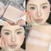 Sombra de ojos en polvo MGL monocromática mate de alto brillo para el rostro, iluminador para el párpado cóncavo, surco lagrimal, blanco puro, pintura, línea inferior del ojo