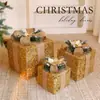 Navidad Transfronteriza Caja de Regalo de Navidad Nueva Caja de Regalo Navideña de Tres Piezas Decoración de Accesorios para Habitaciones Festivas Adornos Venta al Por Mayor
