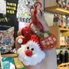 Llavero de Regalo de Navidad Nochebuena Árbol de Navidad de Lana Colgante de Pareja Hombres y Mujeres Regalo Pequeño de Cumpleaños Colgante