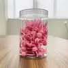 Potes Plásticos Personalizados para Pets, Garrafas Plásticas Seladas, Potes Plásticos de Grau Alimentício para Lanches, Embalagens para Frutas Secas, Garrafas Plásticas Transparentes de Boca Larga