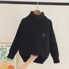 Suéteres de Cuello Alto para Niños y Niñas, Estilo Unisex, Modernos y Elegantes, Cálidos y Cortavientos con Forro Polar Integrado
