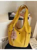 Bolsa de Ombro Transfronteiriça 2026 Novo Estilo Coreano com Múltiplos Bolsos, Bolsa Saco Fashion Grande Capacidade, Bolsa de Mão Versátil de Tecido para o Dia a Dia