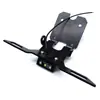 Marco de Placa de Matrícula Modificado para Motocicleta con Luz Marco de Placa de Matrícula Corto para YZF R15 V3 2017-2020