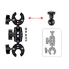 Adecuado para Cámara Deportiva Insta360 Soporte para Montaje en Motocicleta X2/X3 Palo Selfie Invisible Soporte con Abrazadera Fuerte