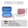 Bolsa de Armazenamento para Cabo de Dados Rígida Eva Rosa Tecido Oxford Caixa de Armazenamento para Fones de Ouvido Armazenamento de Cabo de Dados Bolsa de Armazenamento Eva