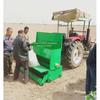 Plantador de grama artificial para a província de Shaanxi, máquina de plantio de alfafa e semeadura a lanço, plantador de grama traseiro para trator
