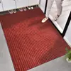 Tapete simples para entrada, pode ser cortado no tamanho, adequado para cozinha doméstica, antiderrapante, resistente à sujeira, absorvente de água, tapete de entrada