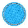 Portavasos para Coche Portabotellas Antideslizante Base Alfombrilla Gel de Sílice Impermeable Para Decoración Interior Accesorios de Estilo para Coche