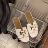 Pantuflas para Mujer, Pantuflas de Verano para Exteriores, Sandalias Planas de Punta Cuadrada Estilo Nuevo Primavera y Verano 2026, Chanclas de Vacaciones, Zapatos de Playa