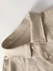 Nueva Camisa de Hombre de Color Sólido Texturizada de Manga Larga Solapa Simple Holgada Delgada Chaqueta Camisa Versátil Casual