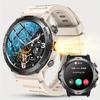 X21 Reloj Inteligente de Pantalla Redonda Bluetooth Resistente a Tres Pruebas Deportivo Multifuncional para Correr Ritmo Cardíaco Reloj Táctico para Exteriores