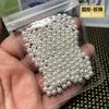 Mini Arte de Uñas Japonés Media Perla Fondo Plano Blanco Arroz Tamaño Mixto Joyería Adhesivo Material DIY Accesorios