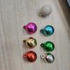 Contas de Galvanoplastia de Plástico de 1.6CM Acessórios Decorativos DIY Bola de Natal Colorida Pequenas Contas de Natal Contas Grandes de Galvanoplastia