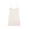 Camisola Sexy, Estilo Puro Paixão Ardente do Primeiro Amor, Camisola Fina com Bojos e Alças, Renda Floral Estilo Apertado que Molda o Corpo, Menina Quente