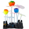 Decoraciones Artificiales para Acuario: Flores de Loto, Hojas de Loto, Coral Falso Fluorescente de Silicona Luminosa Submarino, Paisajismo para Acuarios Hongos Coloridos