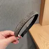 Diadema de Nuevo Estilo Transfronteriza para Mujer, Lujo de Gama Alta, Altura Craneal Alta, Diadema Irregular con Pedrería, Joyería Hecha a Mano DIY para Mujeres