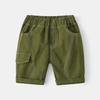 Pantalones cortos casuales de verano para niños, pantalones casuales para bebés, pantalones cortos de media longitud, nuevos pantalones cortos de cintura media de estilo coreano 2023