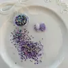 Nuevas Perlas de Burbuja Ultra-Delgadas Rayas Láser Color Aurora Lentejuelas Mixtas Multicolor Decoraciones para Uñas Accesorios de Manicura