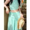 Flor da Ilha~Corrente de Cintura com Borlas Multicamadas para Mulheres, Cinto Estilo Férias na Praia, Acessório Decorativo de Cintura para Vestidos