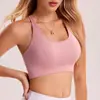Conjunto de Ropa Deportiva para Correr para Mujer, Camiseta sin Mangas Racerback Europea y Americana Transfronteriza con Almohadillas de Sujetador Incorporadas, Pantalones Cortos de Tres Cuartos de Color Sólido, Espalda Hermosa