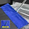 Paño para Mopa Escoba Mágica para Uso en el Hogar, Toalla de Limpieza Perforada de Microfibra con Hebilla para Limpieza de Pisos