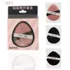 Set de Esponjas para Base 3 piezas Sin látex Cojín de Aire Doble Cara Doble Banda Húmedo y Seco Corrector Base Polvo