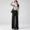Pantalones Casuales Sueltos de Maternidad para Primavera y Otoño 2025, Pantalones de Pierna Ancha Estilo Nuevo, Pantalones Cómodos Que No Aprietan el Vientre para Mujeres
