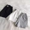 Shorts Esportivos Divididos Feminino Verão Roupa Externa Solta ins High Street Corrida Casual Versátil Cintura Alta Perna Larga Corte A Hot Pants