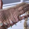 Direto da fábrica spot strass garra cadeia popular diy borla de casamento decorativo cadeia de diamante cadeia de gota acessórios de vestuário