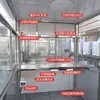 Caseta de Seguridad Personalizada, Caseta de Seguridad para Exteriores con Acabado de Acero Inoxidable, Sala de Guardia Móvil, Sala de Guardia, Venta Directa de Fábrica