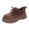 2025Ins Zapatos de Mujer Versátiles Súper Populares Retro Slip-On Zapatos Calentitos de Gorro Dropshipping Comercio Exterior Venta al por Mayor Transfronteriza