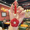 Llavero de Girasol Incrustado de Diamantes de Venta Caliente Transfronterizo, Cadena de Garra Creativa, Sensación de Alta Gama, Colgante para Bolso de Mujer, Decoración Interior de Coche