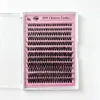 Pestañas Postizas Segmentadas de Venta Caliente Transfronteriza 30D/40D Pestañas con Rizado D de Amazon Set de Extensiones de Pestañas Transfronterizo Europeo y Americano