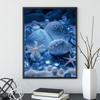 Nova pintura de diamante 5D paisagem de praia transfronteiriça flores dos sonhos borboleta DIY tijolo de diamante completo adesivo de diamante fabricantes